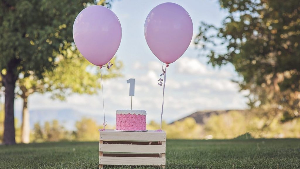 Dekoration zum 1. Geburtstag