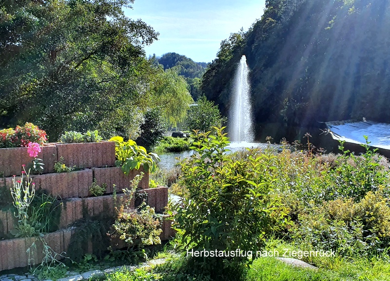 Ziegenrück - Ausflug im Herbst.