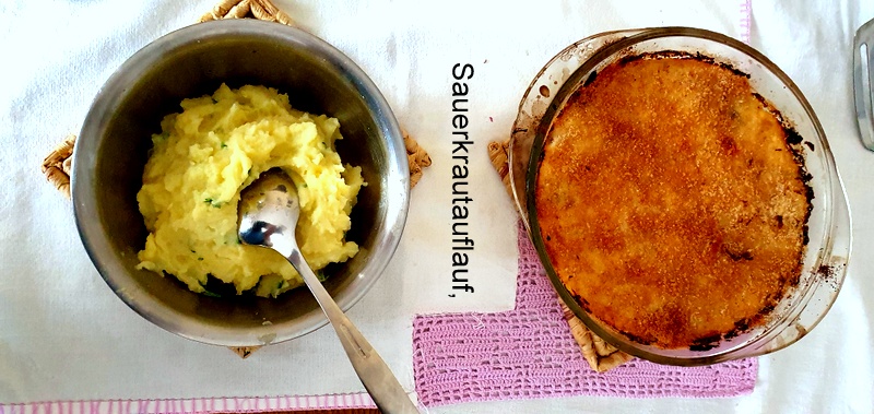 Sauerkrautauflauf,