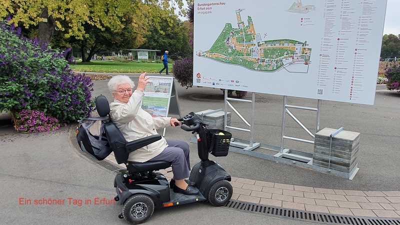 Ein schöner Tag in Erfurt