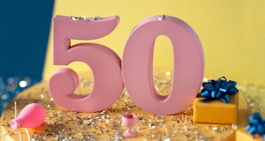 Glückwünsche zur Goldenen Hochzeit