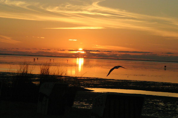 Cuxhafen Sonnenuntergagn 16.11.