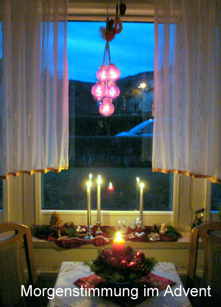 Morgenstimmung im Advent