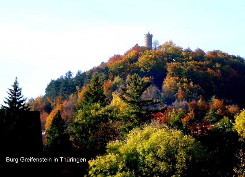 Burg Greifenstein am 10.10.08