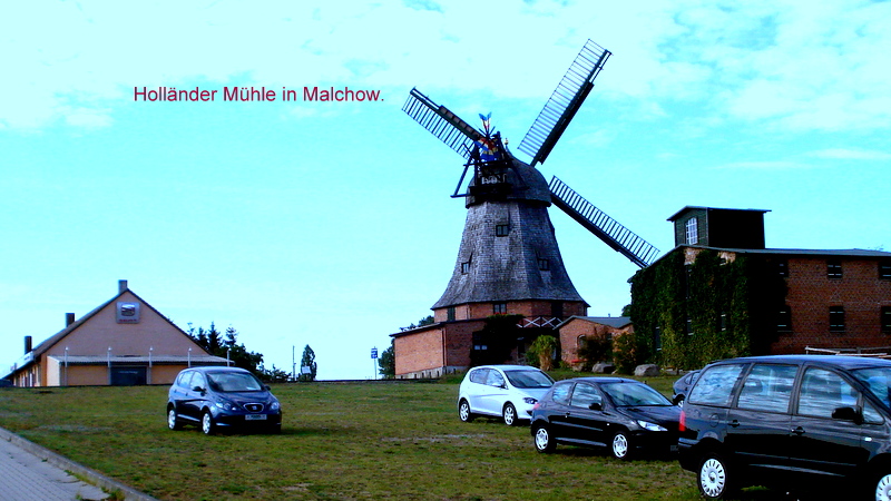 Holländer Mühle in Malchow.