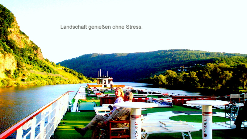 Landschaft genießen ohne Stress.
