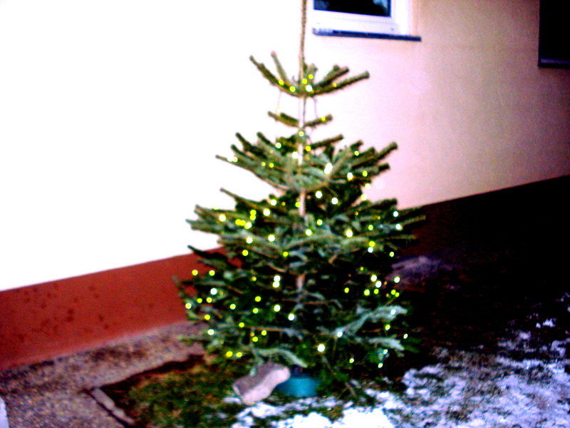 Mit dem 1. Advent kommt auch der Winter. Vor Karsten`s Haustür.