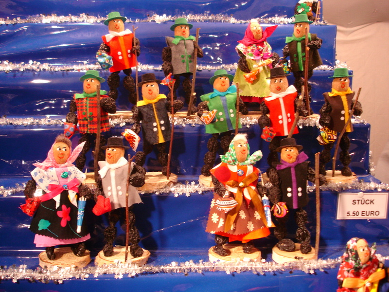 Zwetschgenmannla auf dem Weihnachtsmarkt