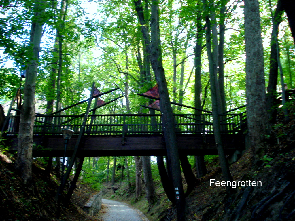 Brücke zum Feenwäldchen..