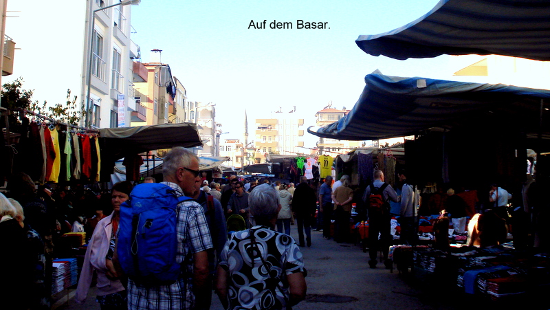 Auf dem Basar.