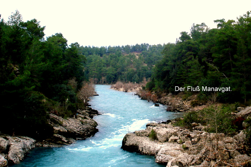Der Fluß Manavgat.