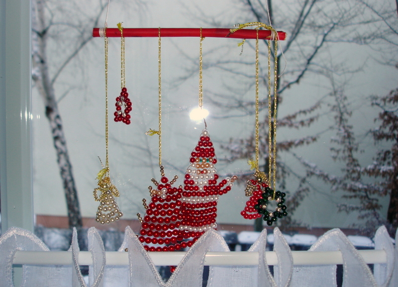 Perlenschmuck von Michaela gebastelt.