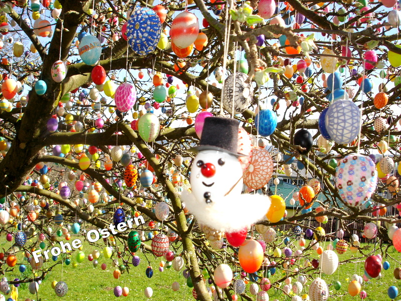 Eierbaum - Ostern 2007