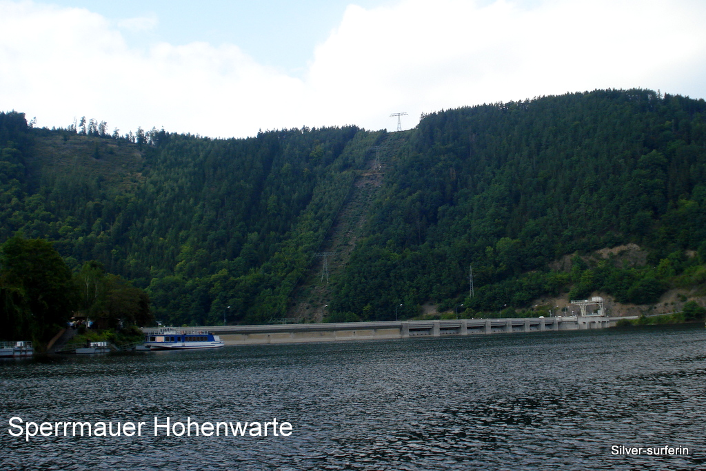 Eine Stunde Dampferfahrt nähert sich dem Ende.