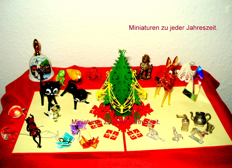 Miniaturen zu jeder Jahreszeit.