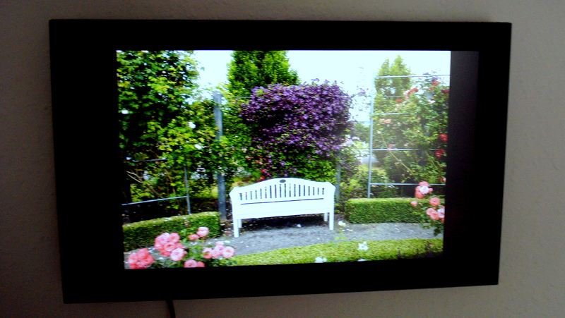 Mein virtueller Bilderrahmen.