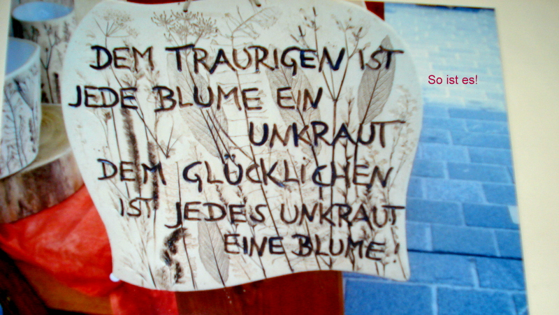 So ist es!