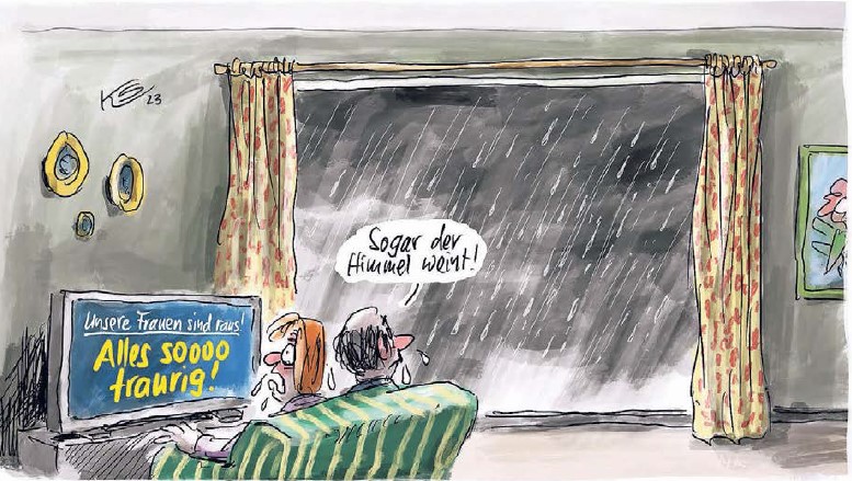 Deutschland ist raus