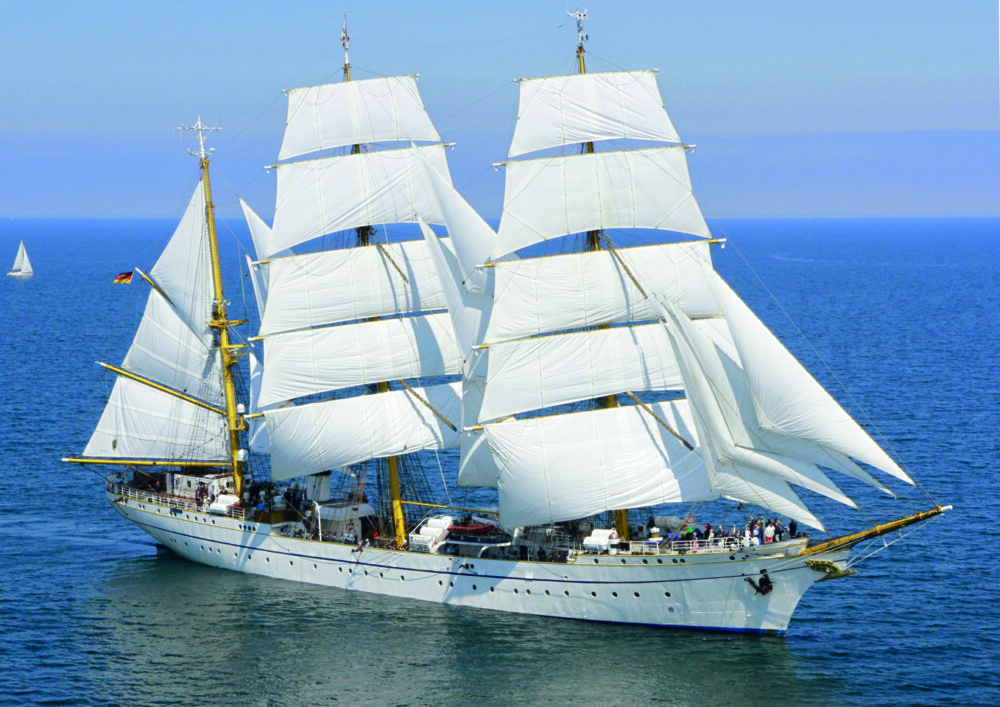 Segelschulschiff Gorch Fock in See