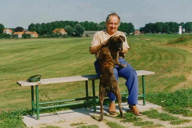 Dömitz 1992 ehemaliger Grenzweg.