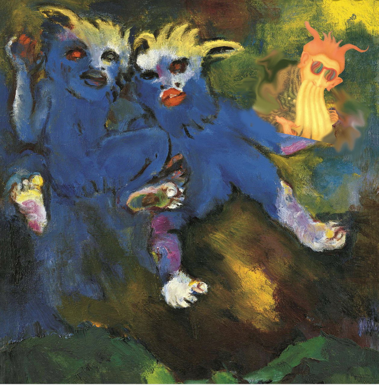 Emil Nolde Die Grotesken Brauer Gehirn