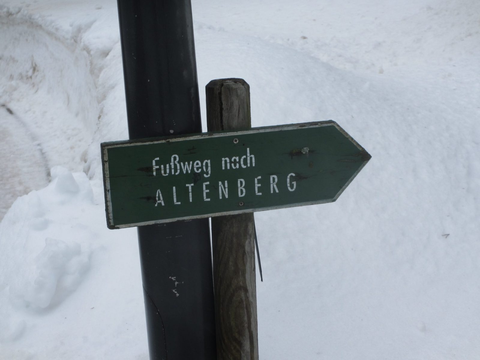 Fußweg Altenberg
