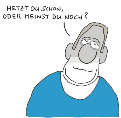 Hetzen oder meinen