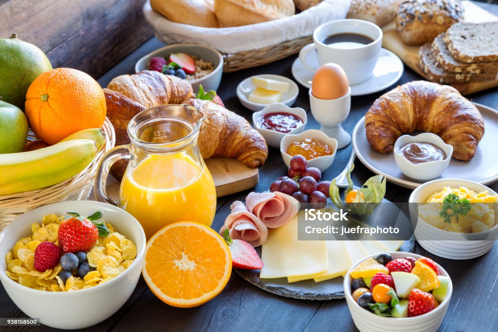 breakfast table