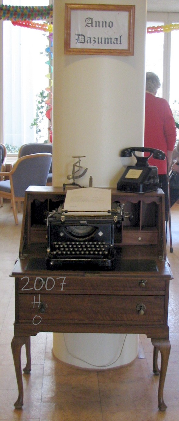 Nostalgie-Schreibtisch