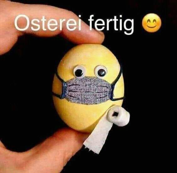 Osterei Maske