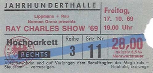 Ray Charles Festhalle