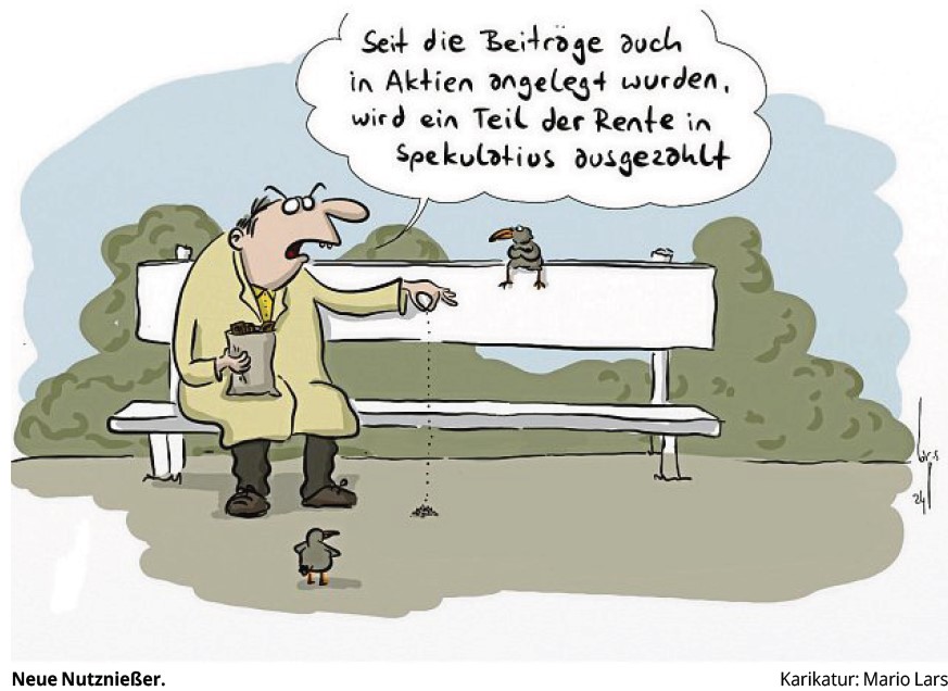 Rente bald in Spekulatius