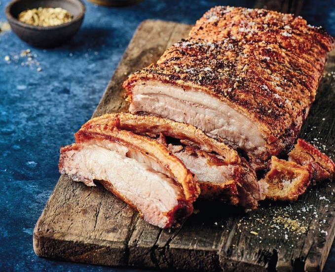 Schweinebauch knusprig