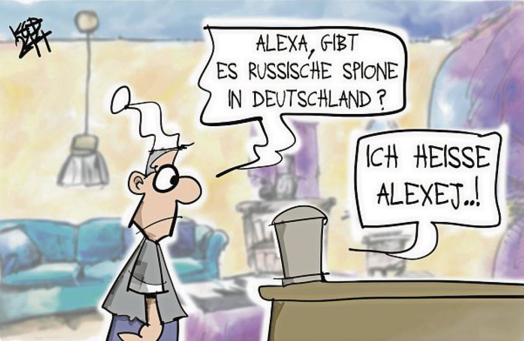 Sie sind schon überall