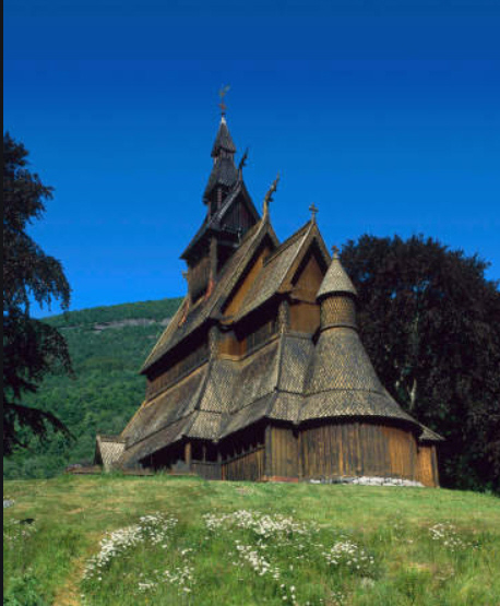 Stabkirche Hopperstad Norwegen