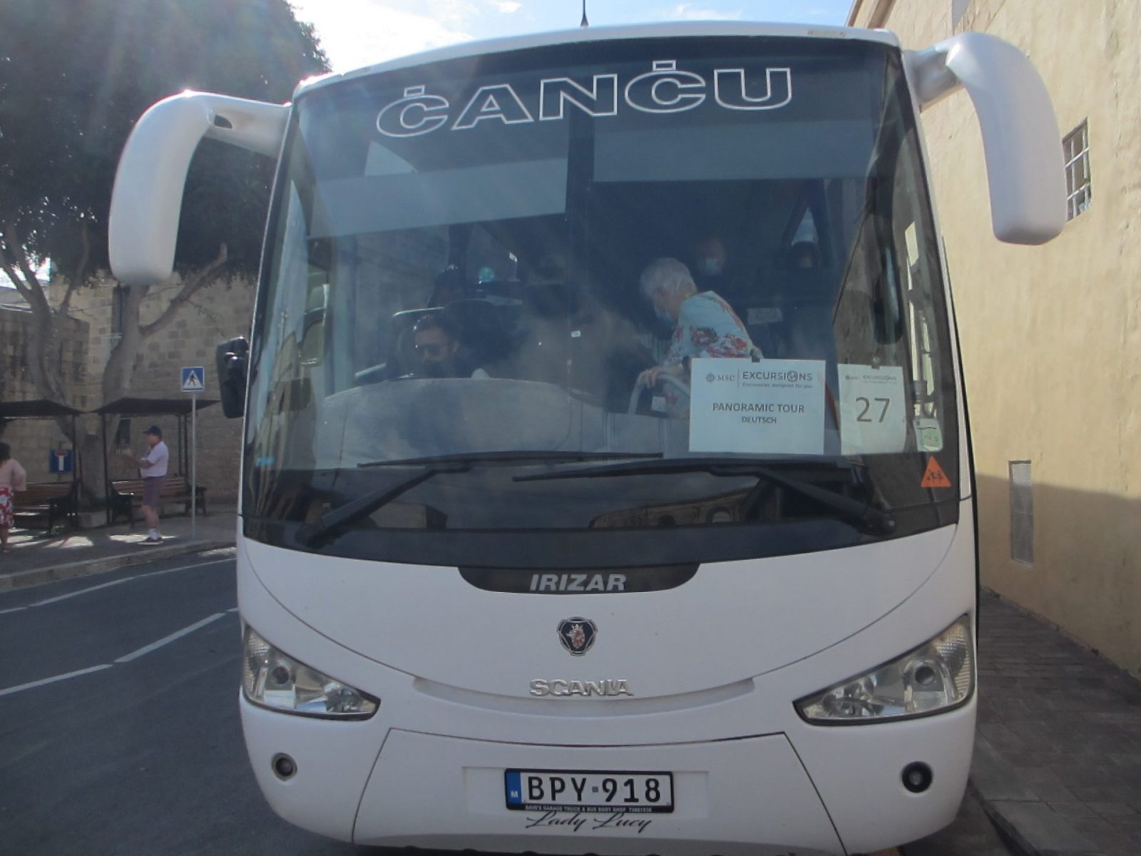 Unser Bus in Valetta 2