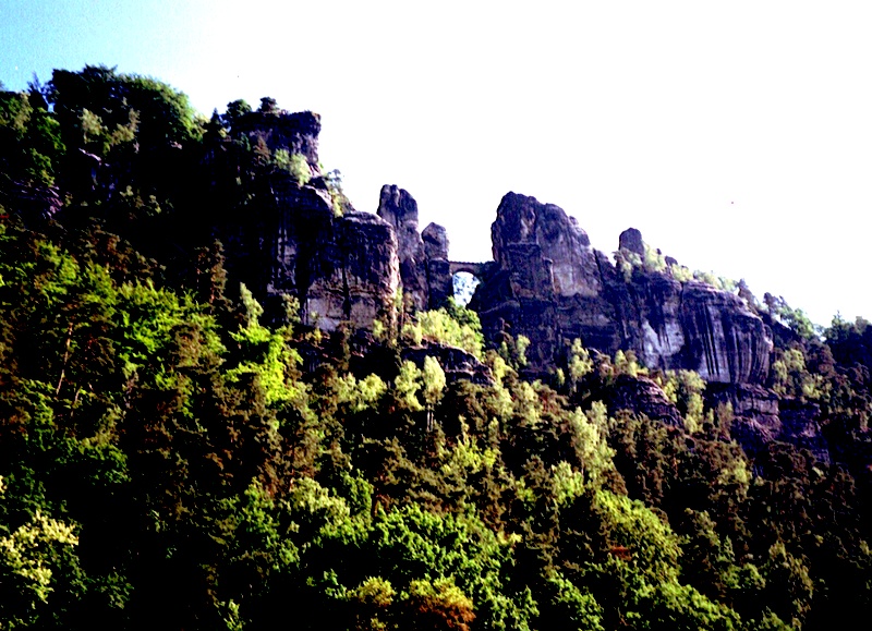 Elbsandsteingebirge Nähe Bad Schandau