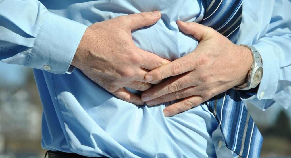 Verstopfung führt zu Bauchschmerzen