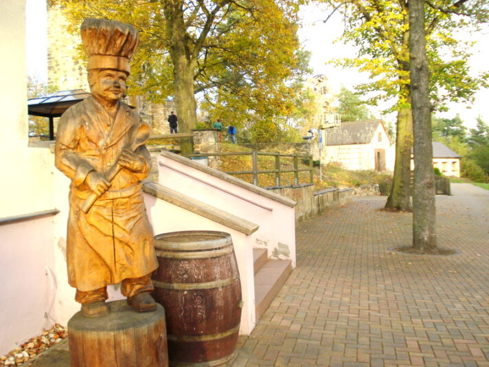 Koch auf dem Marienturm.
