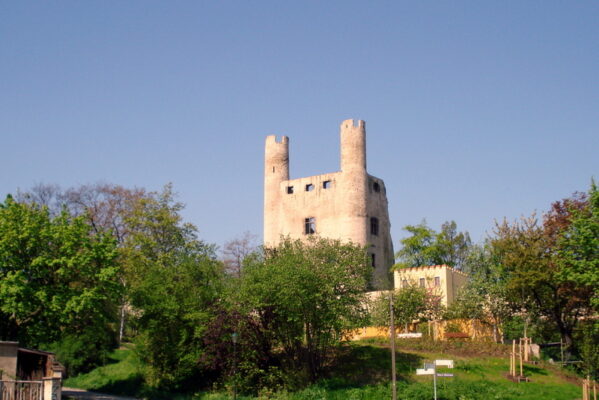 “Hohe Schwarm” Wahrzeichen von Saalfeld.