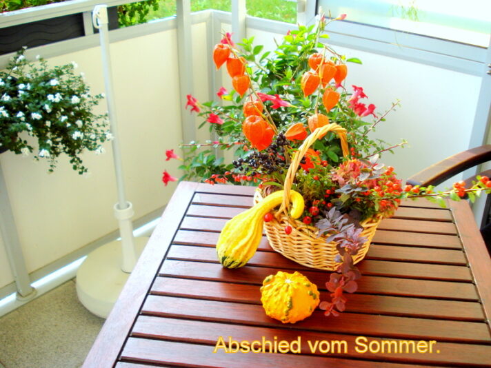 Abschied vom Sommer.