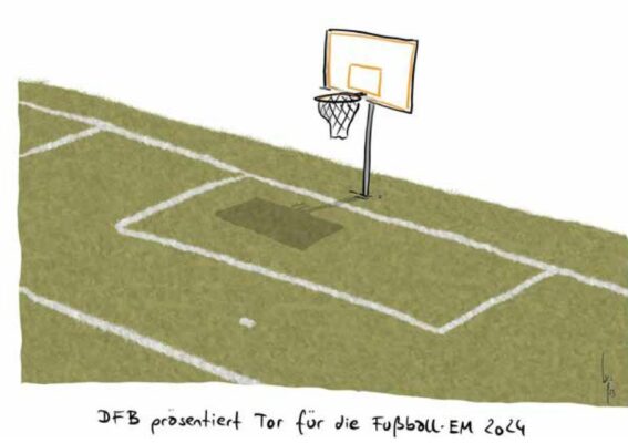 Das Tor für die FUssball EM 2024