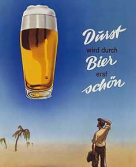 Bier Durst Werbung