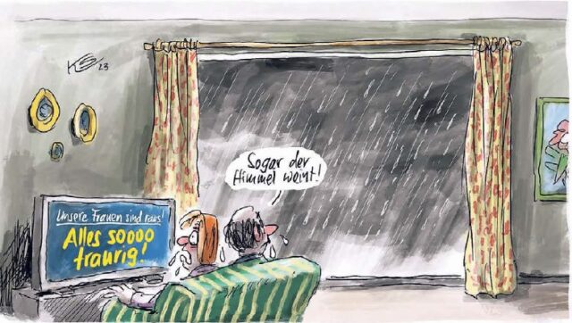 Deutschland ist raus