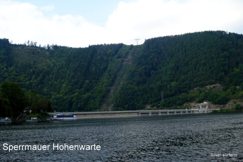 Eine Stunde Dampferfahrt nähert sich dem Ende.