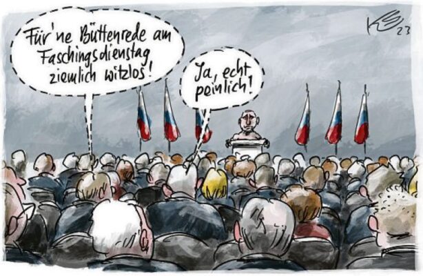 Putins Büttenrede