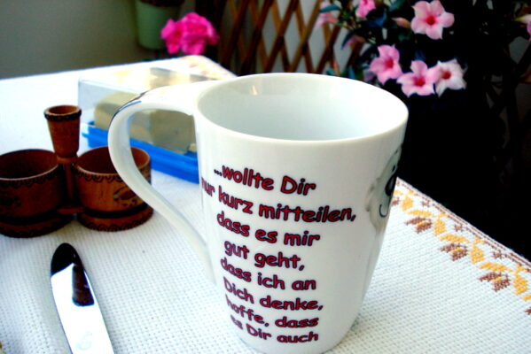 ein Geschenk von Daniel.