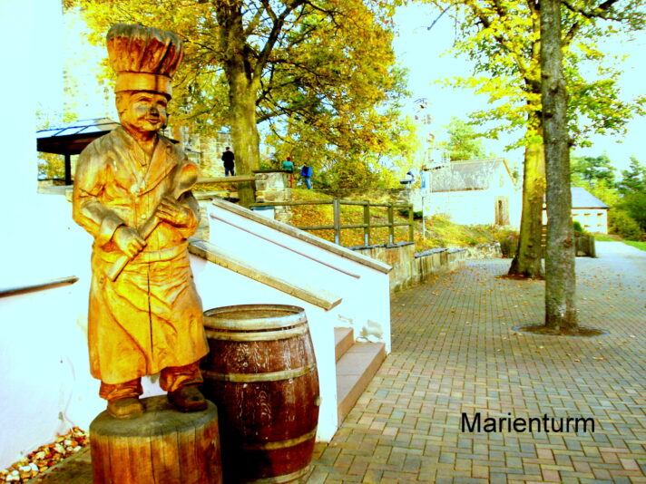 Koch auf dem Marienturm.