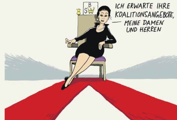 Sahra bitte zur Audienz