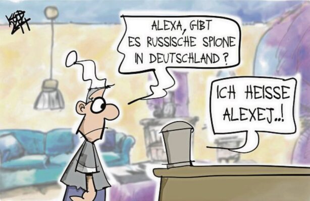 Sie sind schon überall